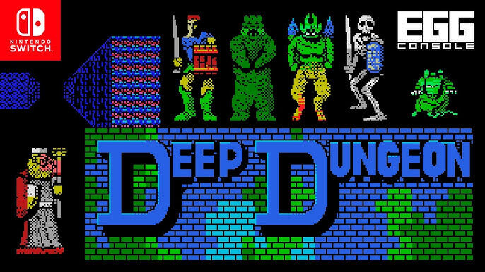 【EGGコンソール】『ディープダンジョン 魔洞戦記 MSX』配信
