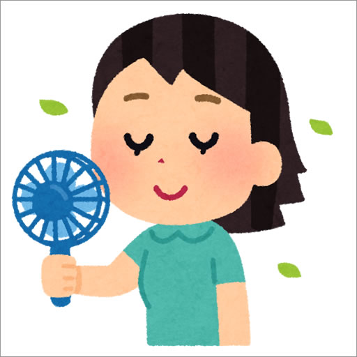 今年のハンディファン、冷却プレート付きで直接首を冷やせるのが大流行ｷﾀ━━━━(ﾟ∀ﾟ)━━━━!!
