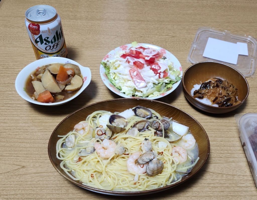 【悲報】独身38歳おっさんの晩御飯（※画像あり）